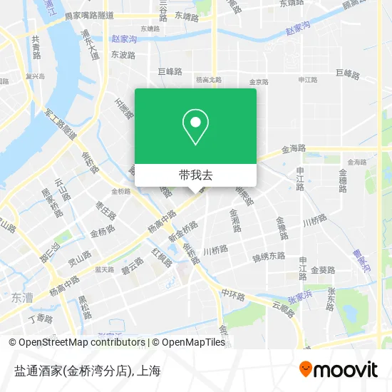 盐通酒家(金桥湾分店)地图