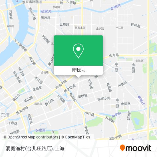 洞庭渔村(台儿庄路店)地图