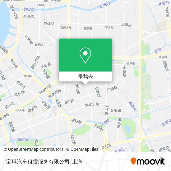 宝琪汽车租赁服务有限公司地图
