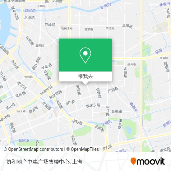 协和地产中惠广场售楼中心地图