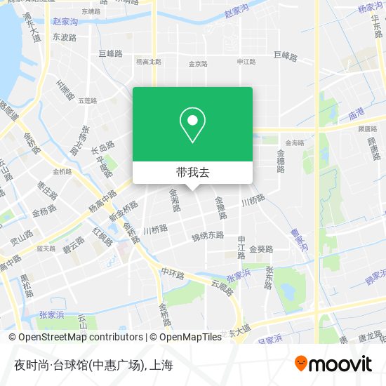 夜时尚·台球馆(中惠广场)地图