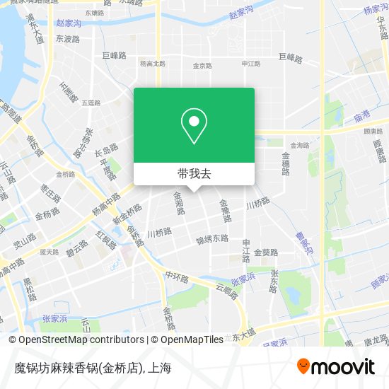 魔锅坊麻辣香锅(金桥店)地图