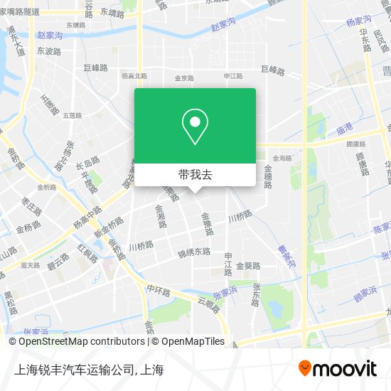 上海锐丰汽车运输公司地图