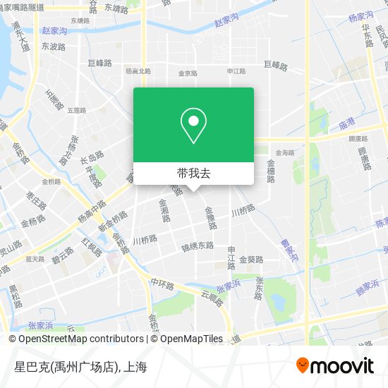 星巴克(禹州广场店)地图