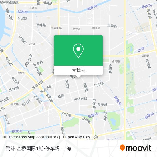 禹洲·金桥国际1期-停车场地图