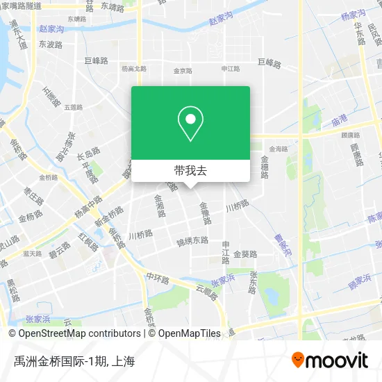 禹洲金桥国际-1期地图