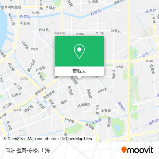 禹洲·蓝爵-东楼地图