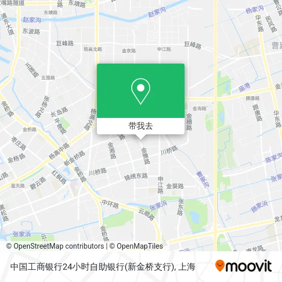 中国工商银行24小时自助银行(新金桥支行)地图