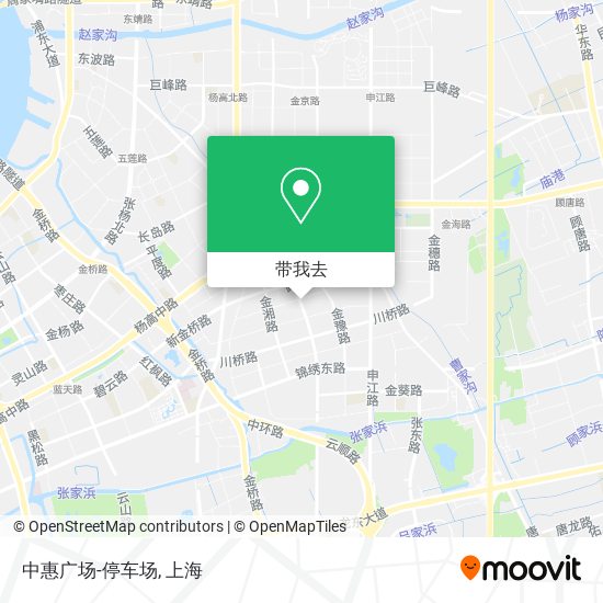 中惠广场-停车场地图