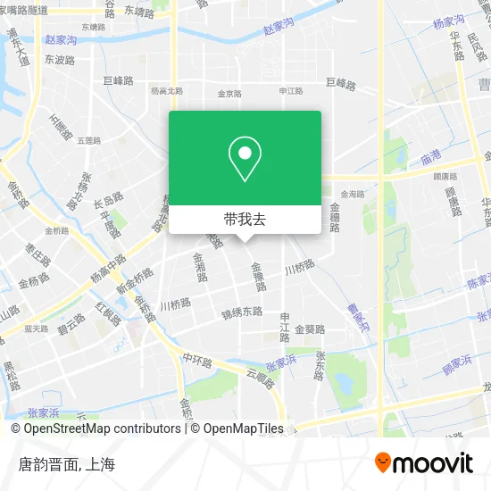 唐韵晋面地图