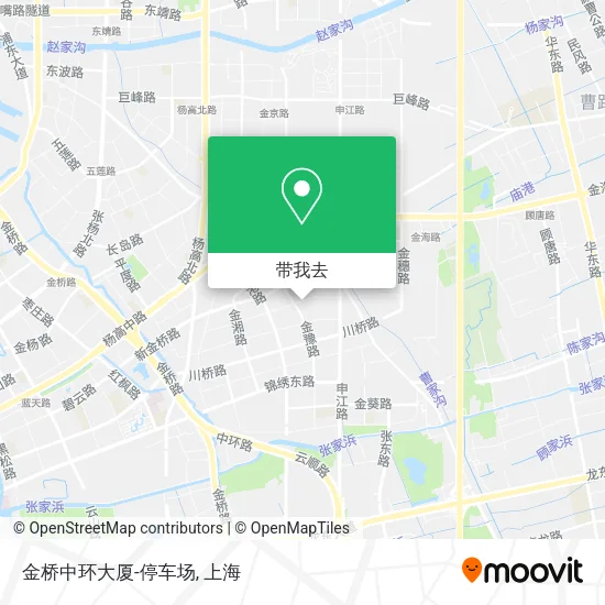 金桥中环大厦-停车场地图
