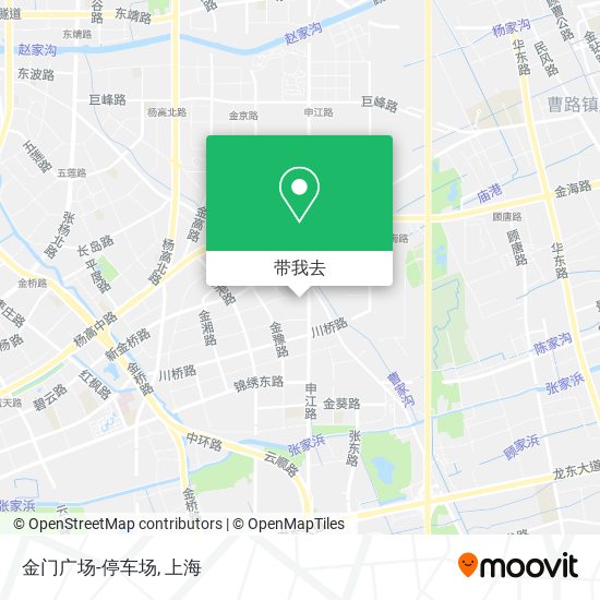 金门广场-停车场地图