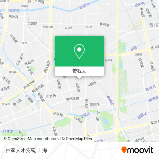 由家人才公寓地图