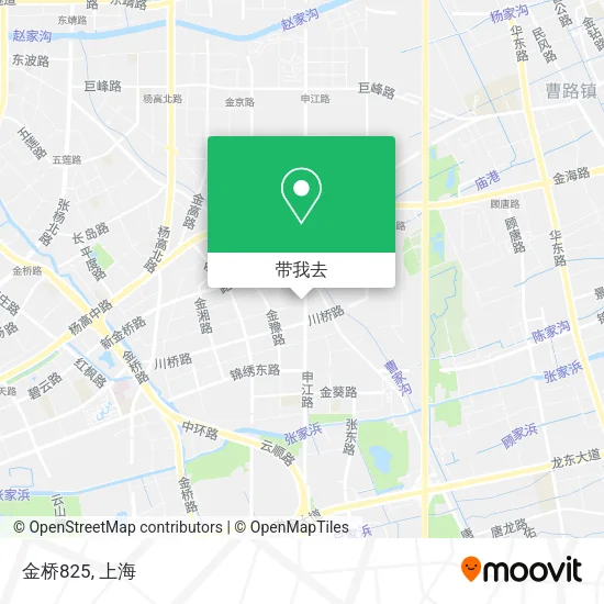 金桥825地图