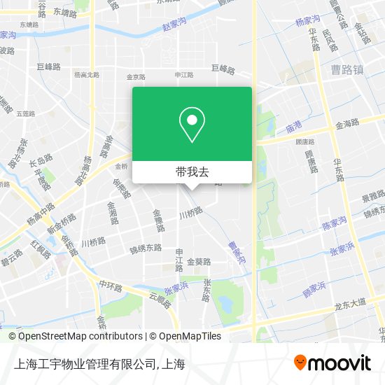 上海工宇物业管理有限公司地图