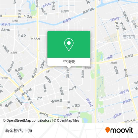 新金桥路地图