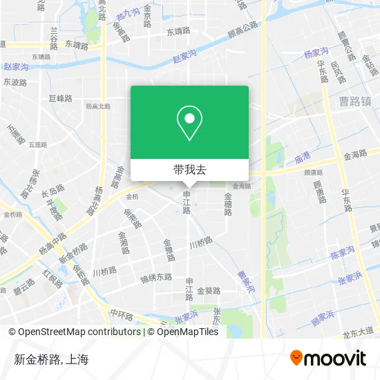 新金桥路地图