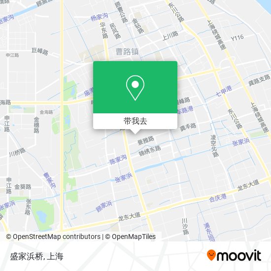 盛家浜桥地图
