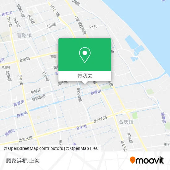 顾家浜桥地图