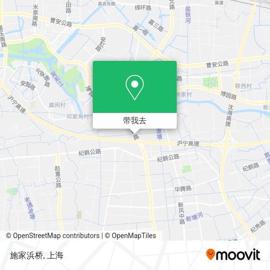 施家浜桥地图