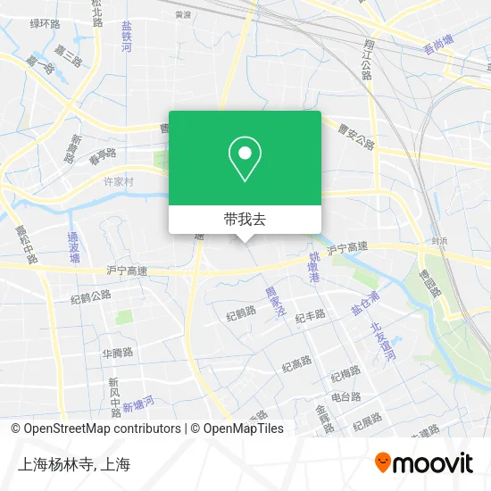 上海杨林寺地图