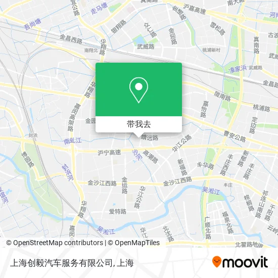 上海创毅汽车服务有限公司地图