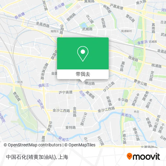 中国石化(靖黄加油站)地图