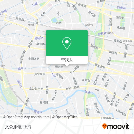 文公旅馆地图
