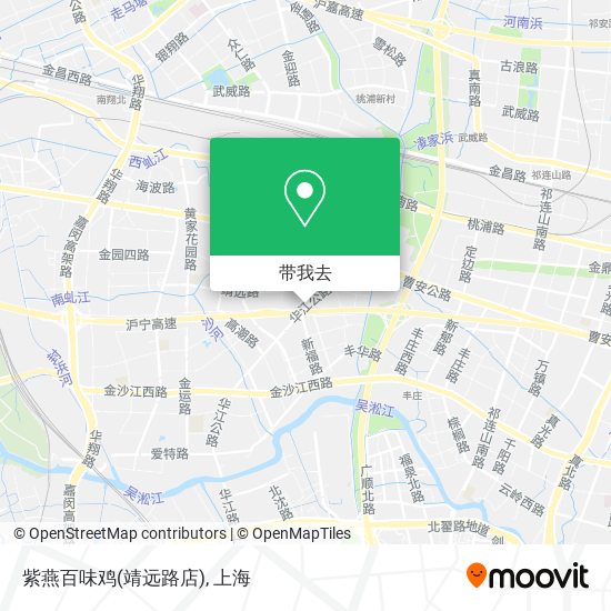 紫燕百味鸡(靖远路店)地图