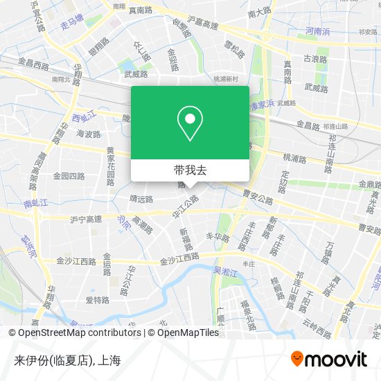 来伊份(临夏店)地图