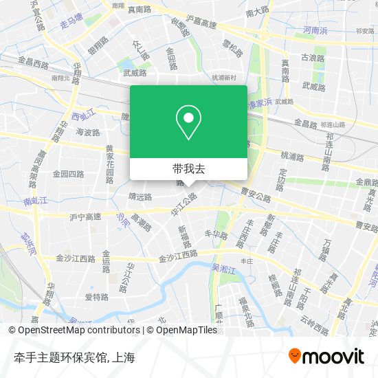 牵手主题环保宾馆地图