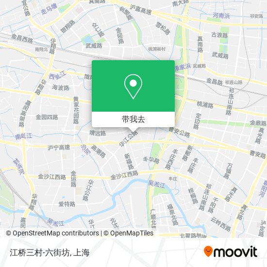 江桥三村-六街坊地图
