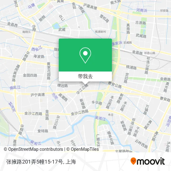 张掖路201弄5幢15-17号地图