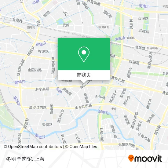 冬明羊肉馆地图