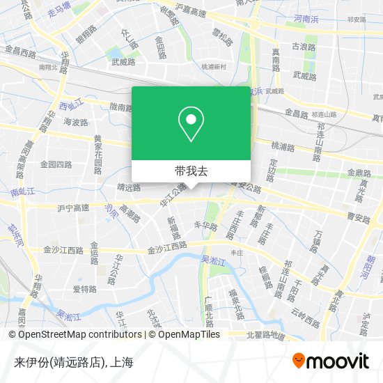 来伊份(靖远路店)地图