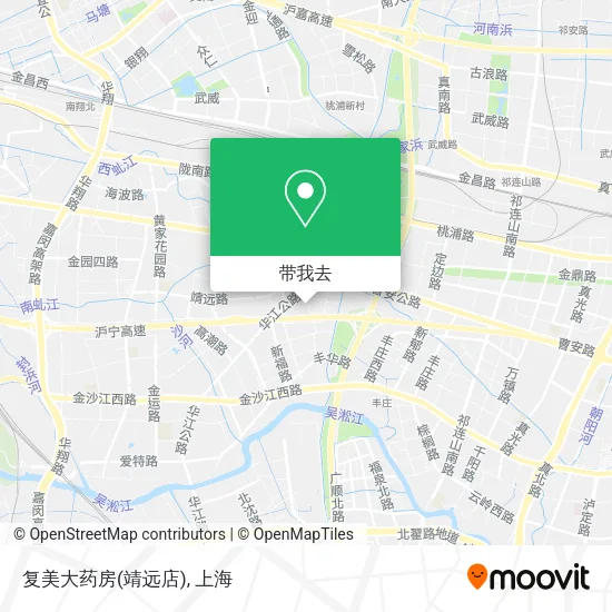 复美大药房(靖远店)地图