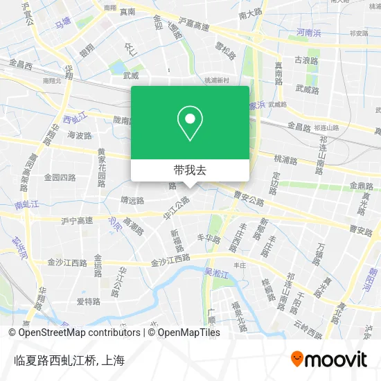 临夏路西虬江桥地图