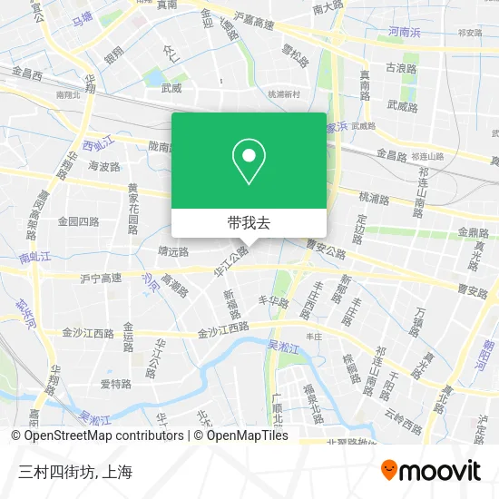 三村四街坊地图