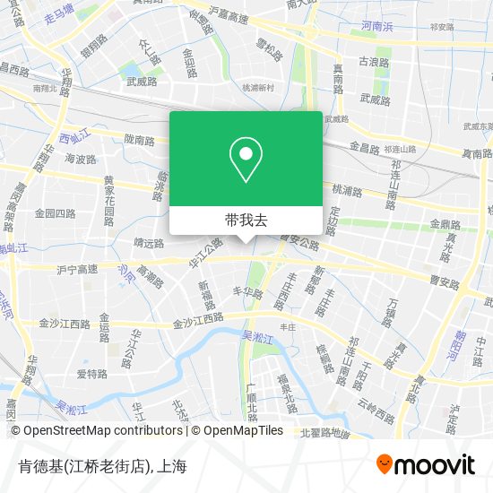 肯德基(江桥老街店)地图
