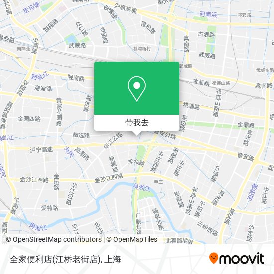 全家便利店(江桥老街店)地图