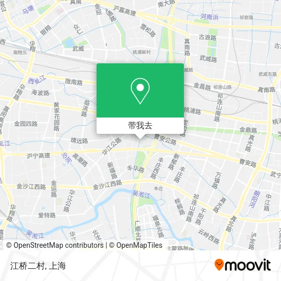 江桥二村地图