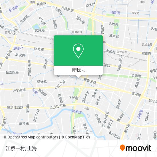 江桥一村地图