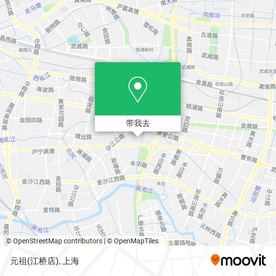 元祖(江桥店)地图