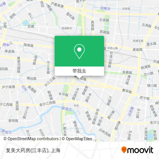 复美大药房(江丰店)地图