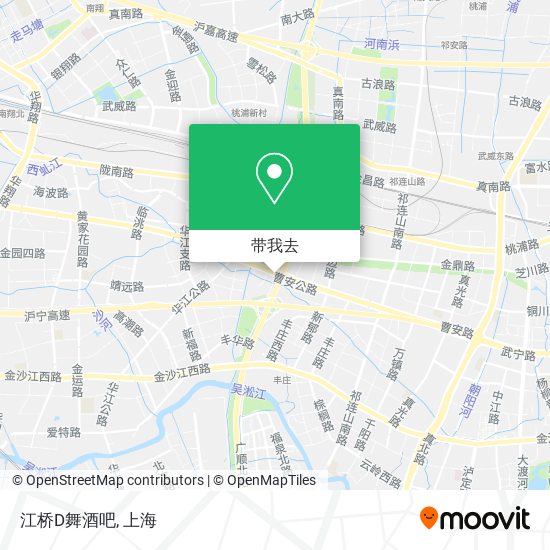 江桥D舞酒吧地图