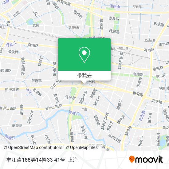丰江路188弄14幢33-41号地图