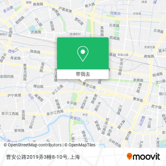 曹安公路2019弄3幢8-10号地图