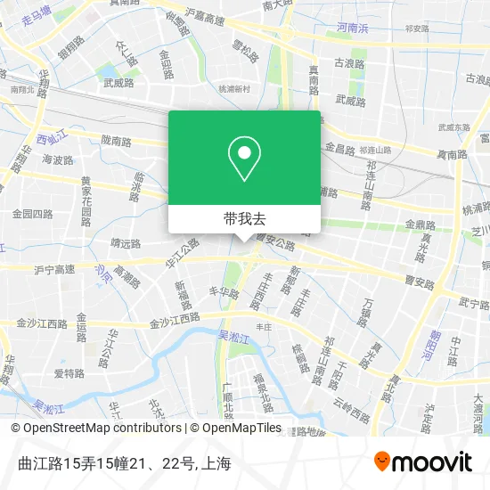 曲江路15弄15幢21、22号地图