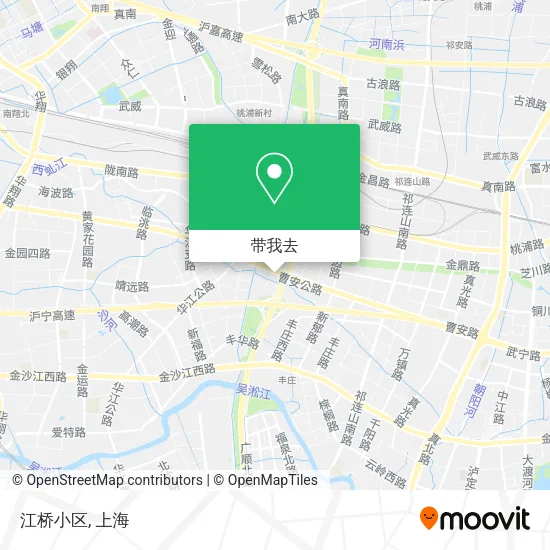 江桥小区地图