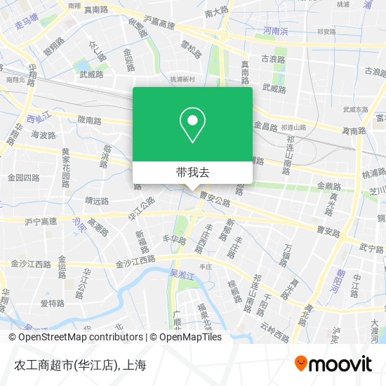 农工商超市(华江店)地图